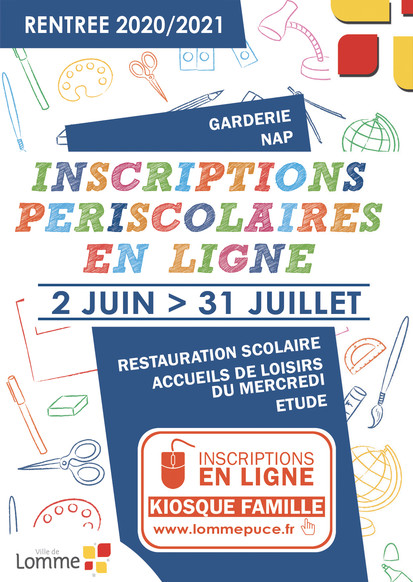 You are currently viewing Inscriptions périscolaires