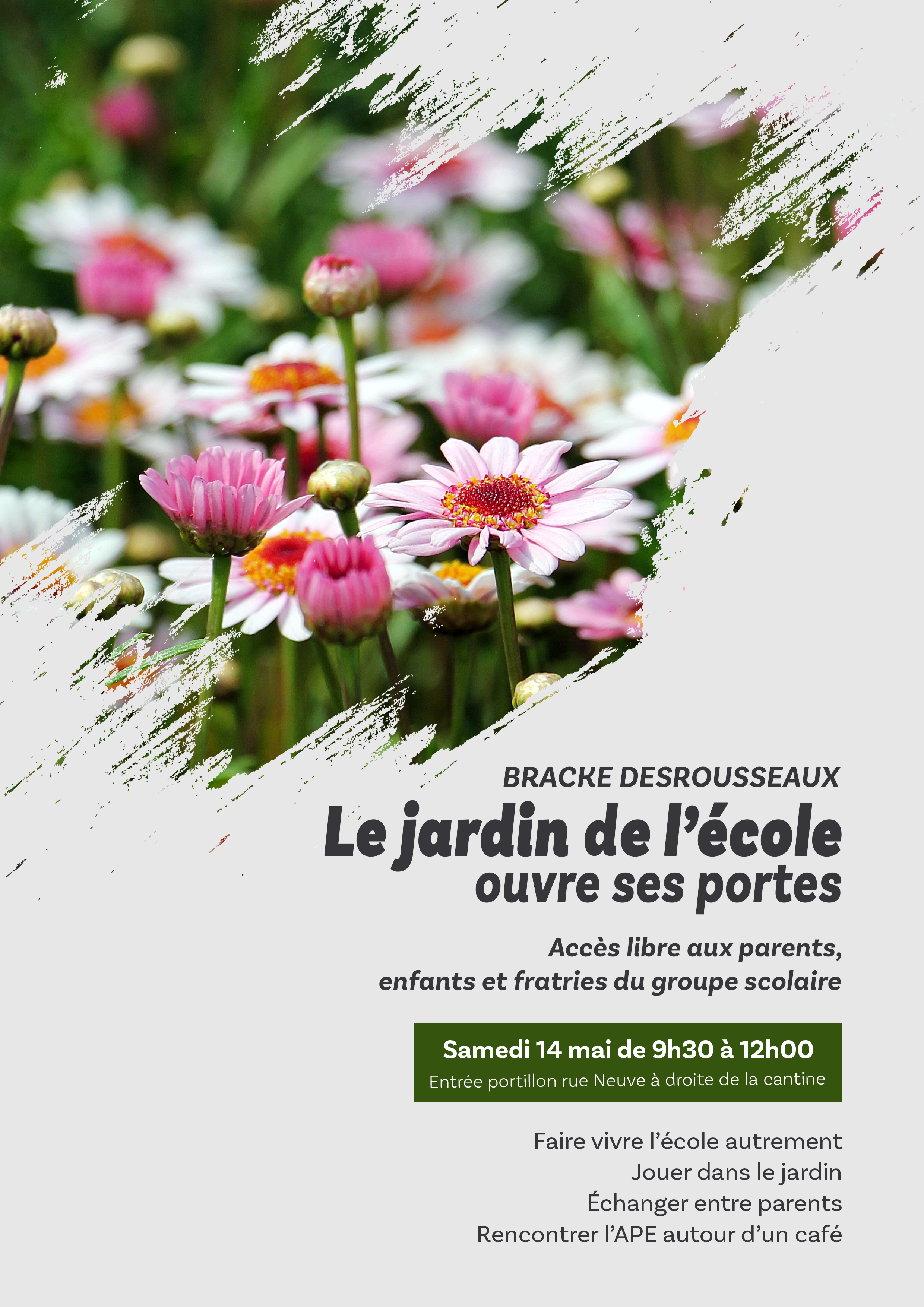 You are currently viewing Le jardin de la Maternelle ouvre ses portes!